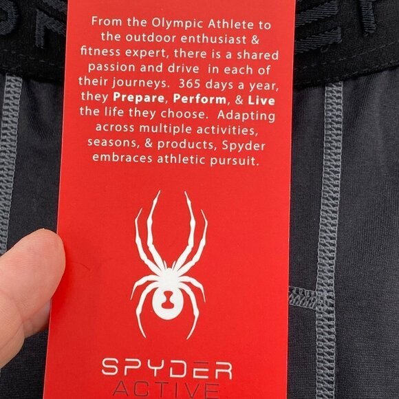 Spyder Active ProWeb Base Layer Pants Black Men's Size Medium - Picture 13 of 15